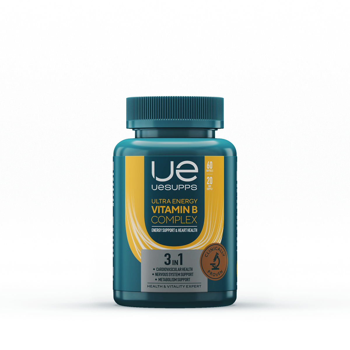 

UESUPPS Ультра Энерджи Витамин B Комплекс, капсулы