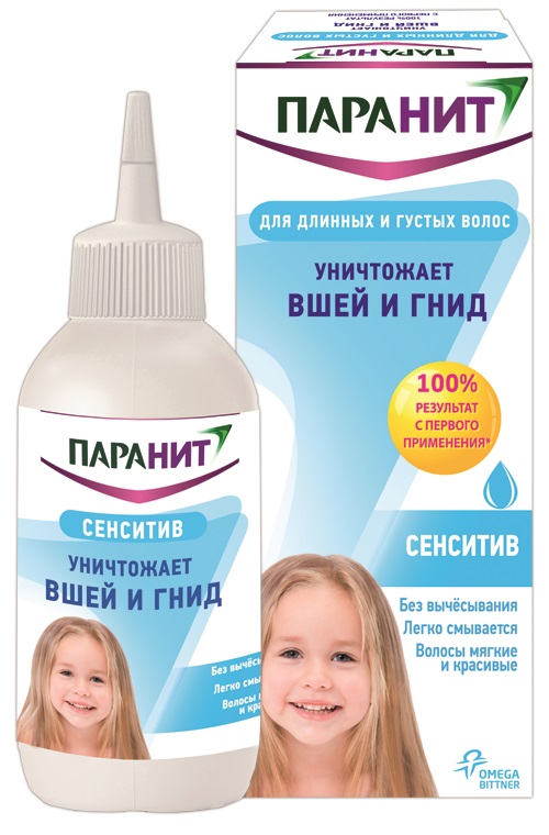 Паранит Сенситив, шампунь, 150 мл