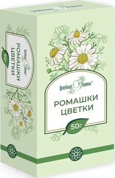 Целебная поляна цветки ромашки 50г фитофарм