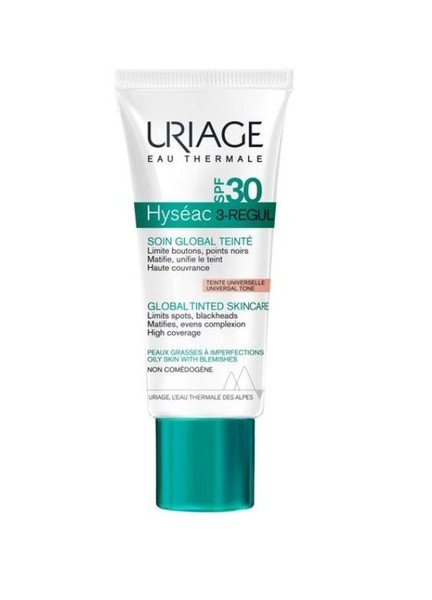 Uriage Hyseac 3-Regul Уход Универсальный Тональный SPF30 косметическая эмульсия  40 мл №1