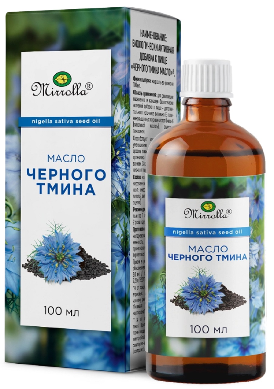 Mirrolla Масло черного тмина 100 мл крымские масла масло черного тмина 30