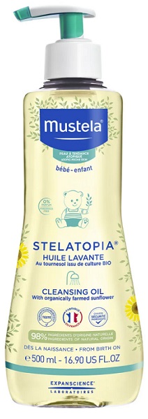 

Mustela Stelatopia, масло очищающее для купания, 500 мл