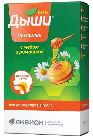 Пастилки Дыши пастилки 25 г 215₽