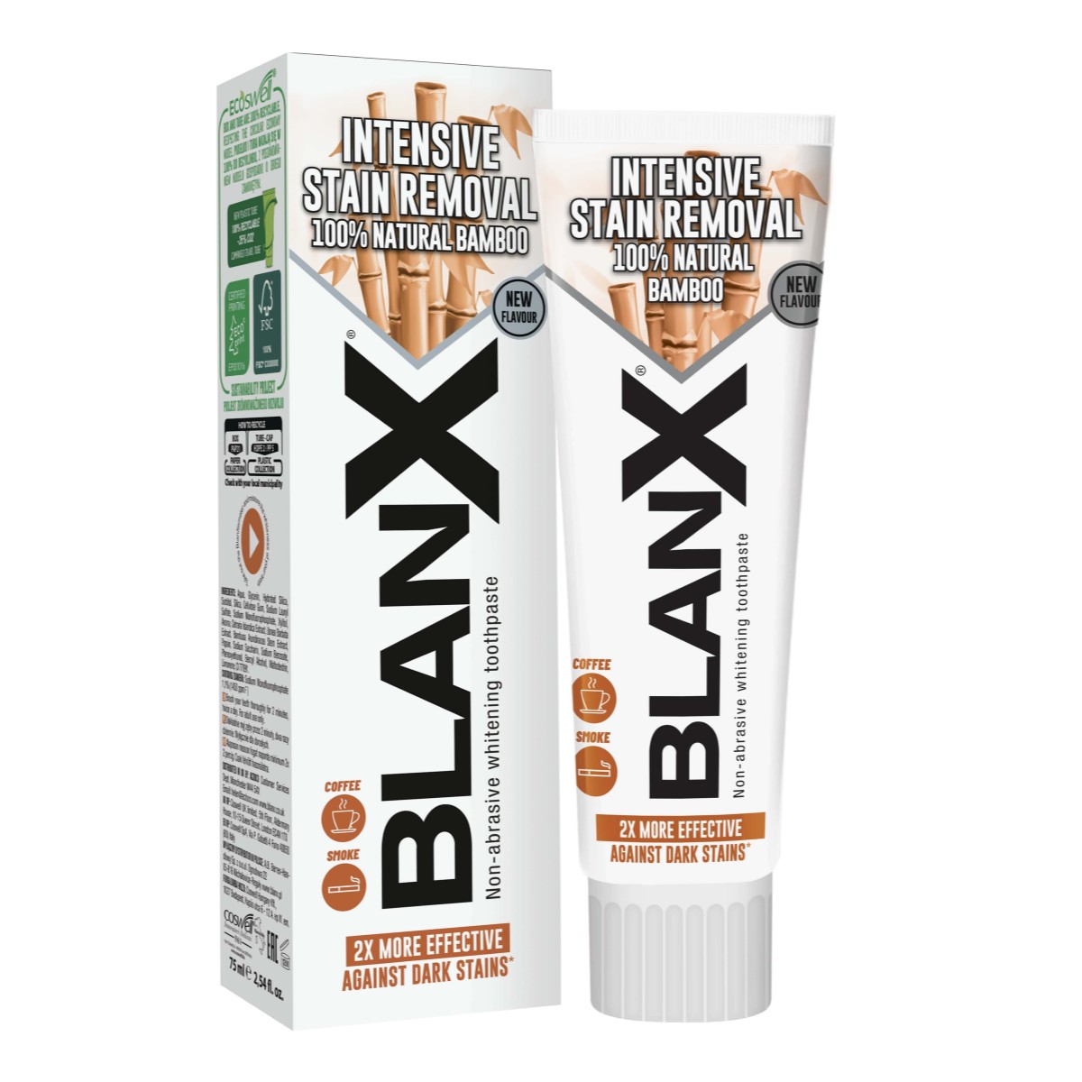 Blanx Intensive Stain Removal/Бланкс Интенсивное удаление пятен зубная паста, 75 мл