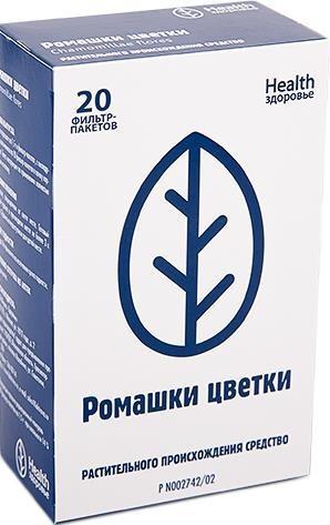 Ромашка цветки, фильтр-пакеты 1,5 г, 20 шт.