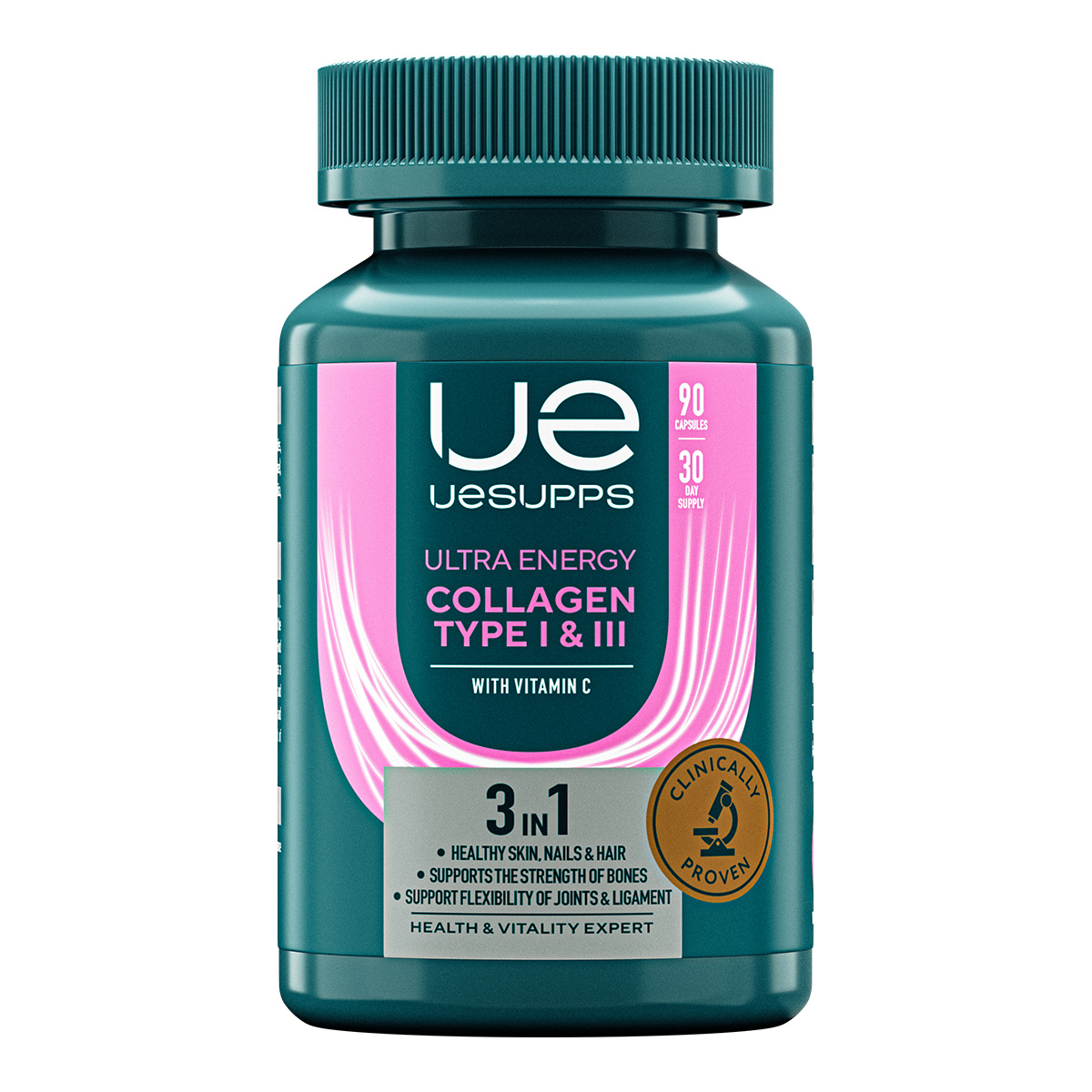 

UESUPPS Ультра Энерджи Коллаген, капсулы