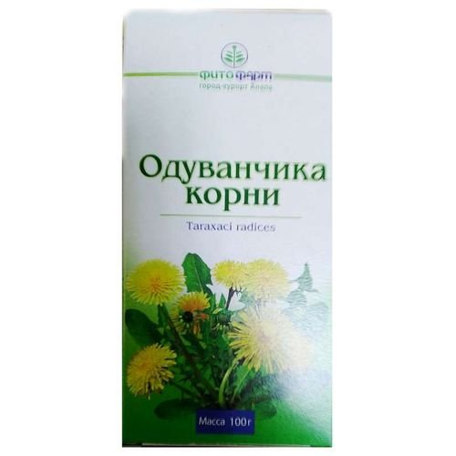 Одуванчика корни сырье растительное измельченное 100 г №1