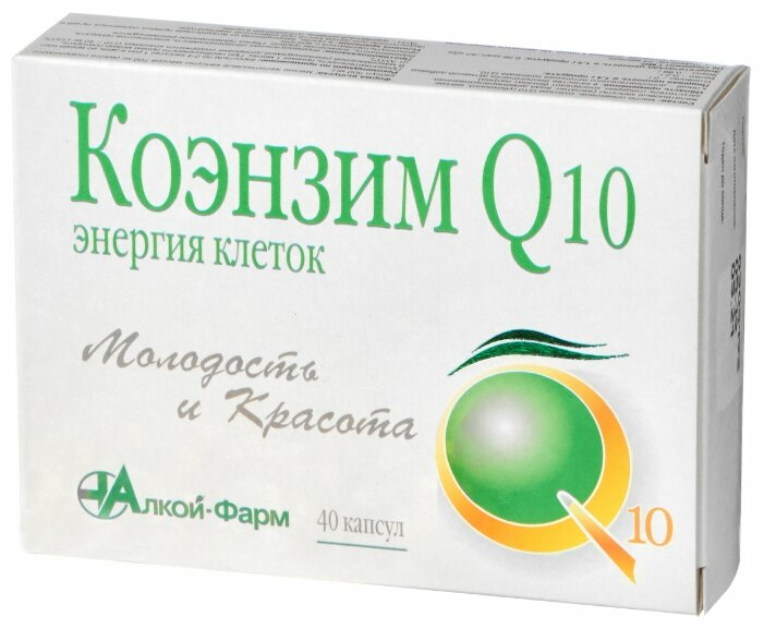 

Коэнзим Q10 Энергия Клеток, капсулы (Алкой-Фарм), 40 шт.