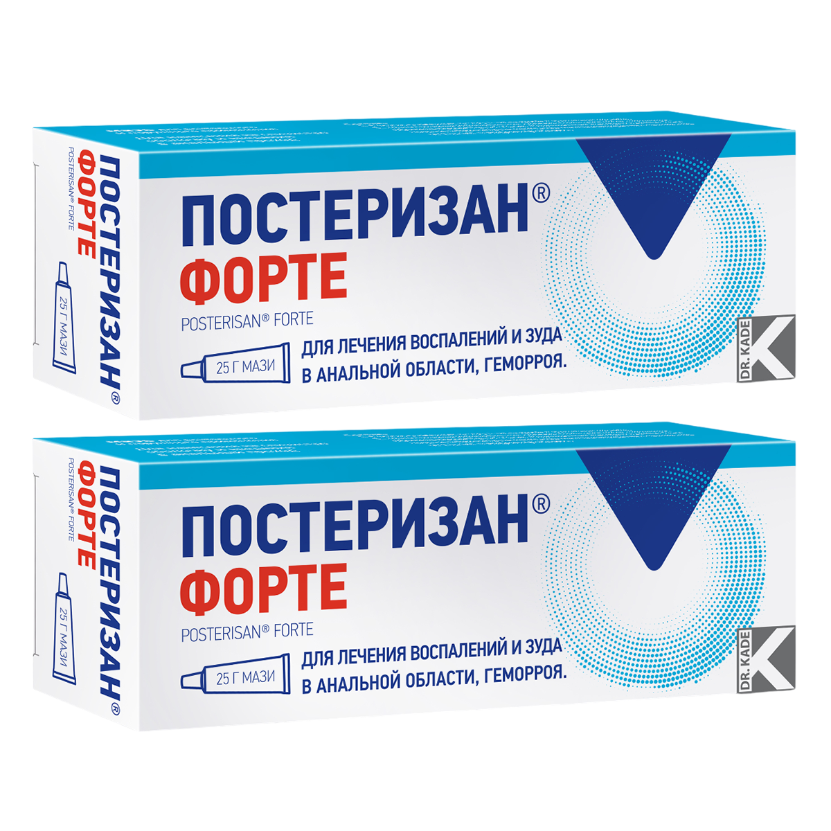 

Набор 2уп Постеризан форте мазь 25г