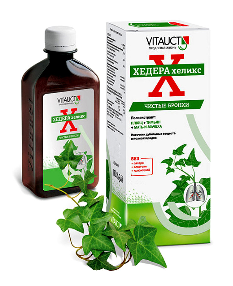 

Хедера Хеликс, раствор, 100 мл