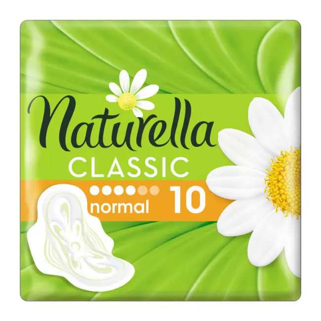 

Прокладки Naturella Classic Normal (ромашка), 10 шт.