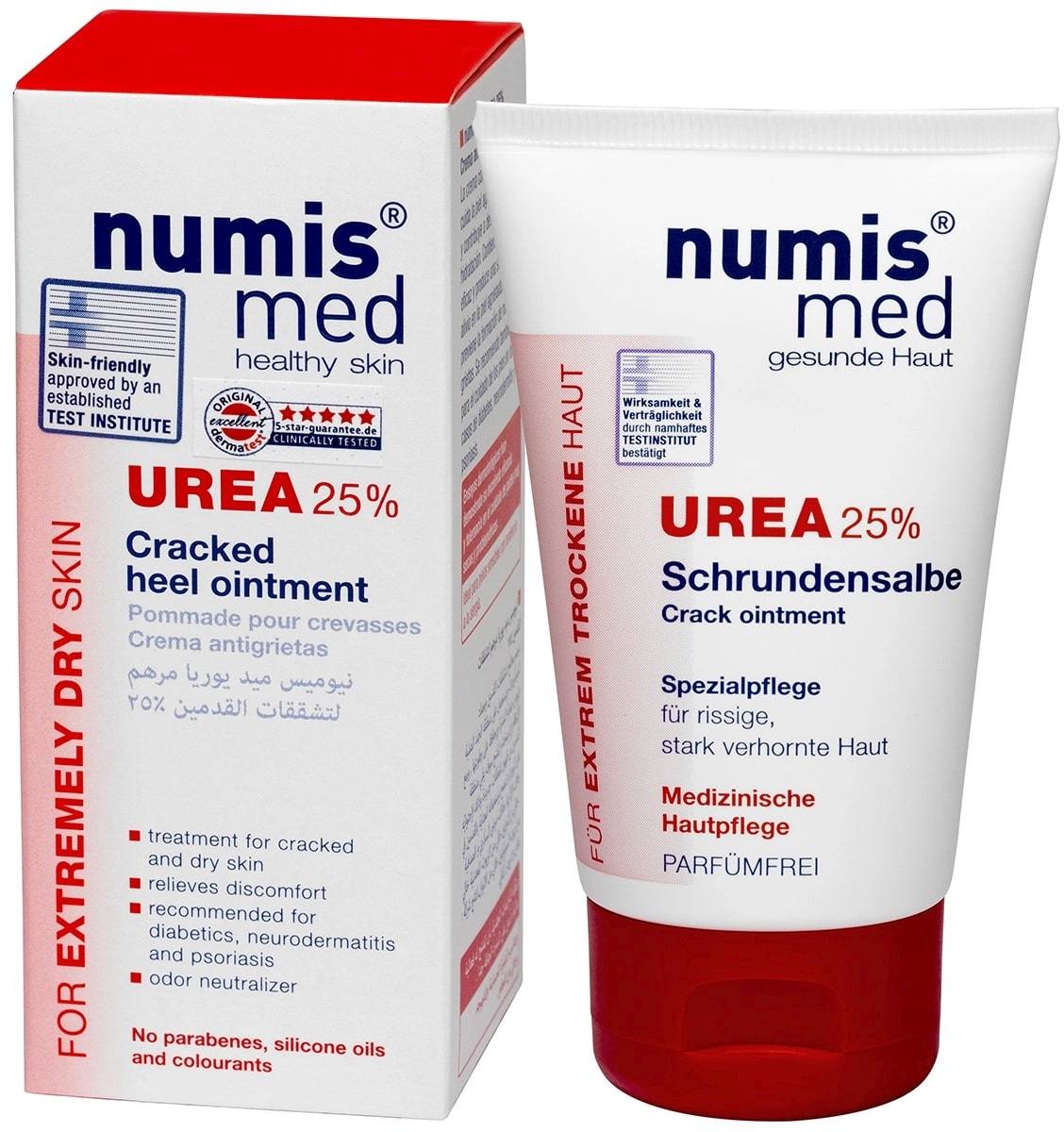 

Нумис Мед Н, крем для пяток с 25% мочевиной, 50 мл