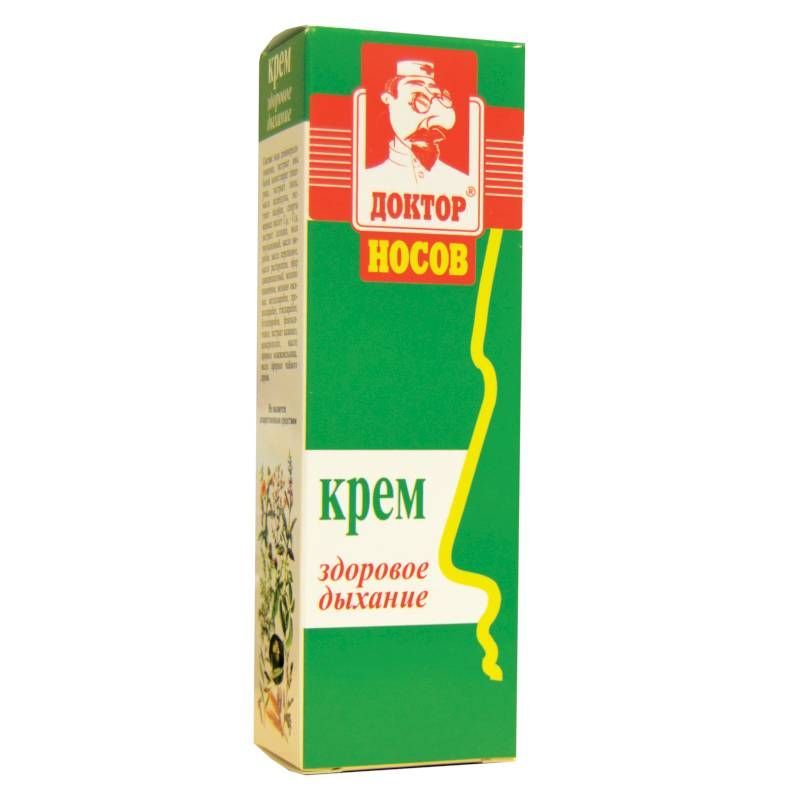 

Доктор Носов Здоровое дыхание, крем 30 мл