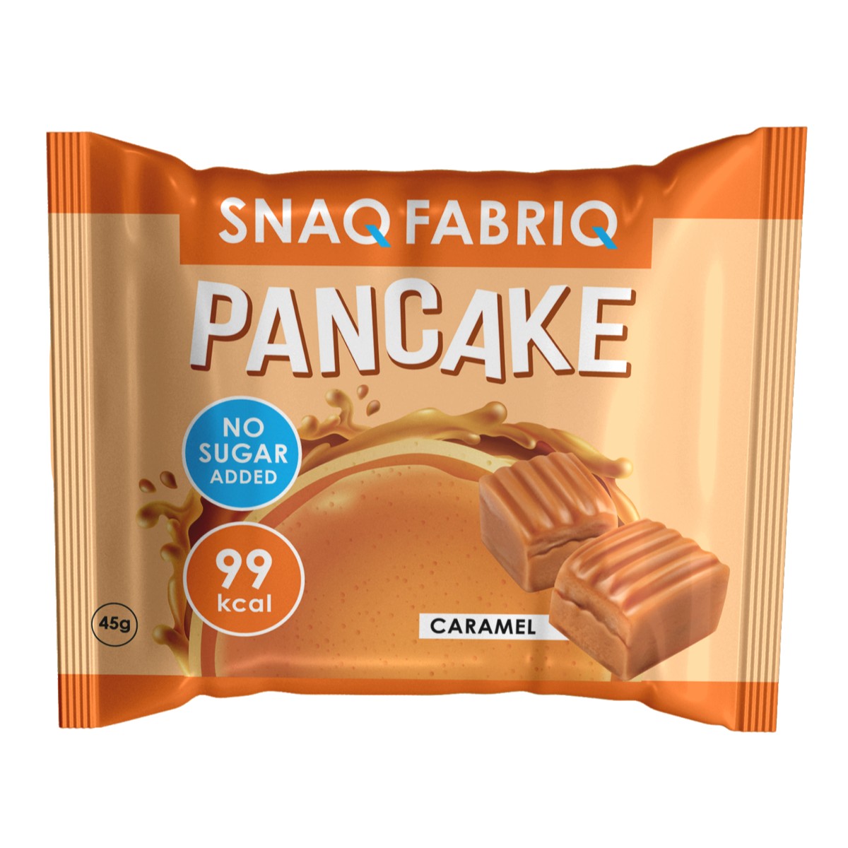 

Snaq Fabriq панкейк (мягкая карамель) 45 г, 10 шт.