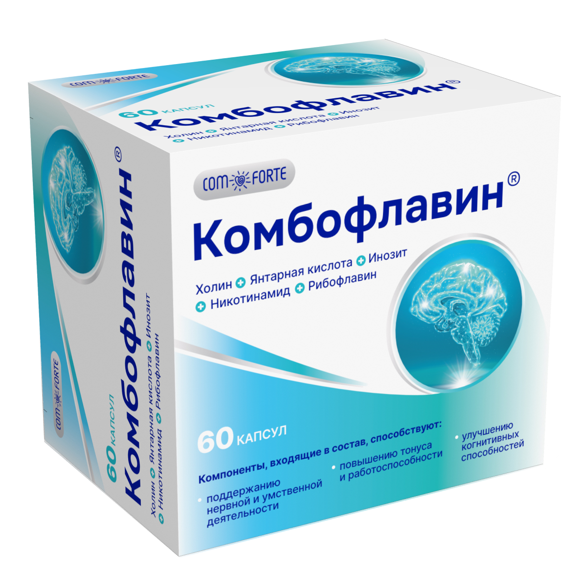 Комбофлавин ComForte, капсулы, 60 шт.