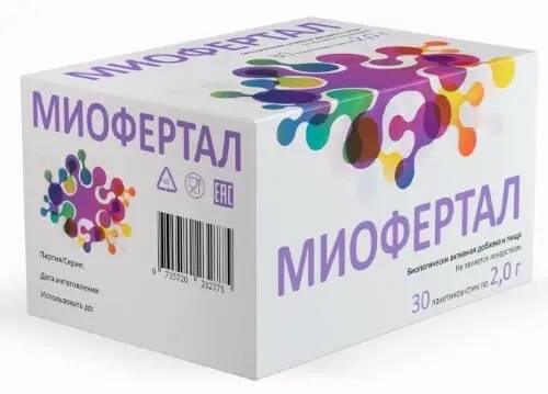 Миофертал порошок по 2 гр 30 шт 1505₽