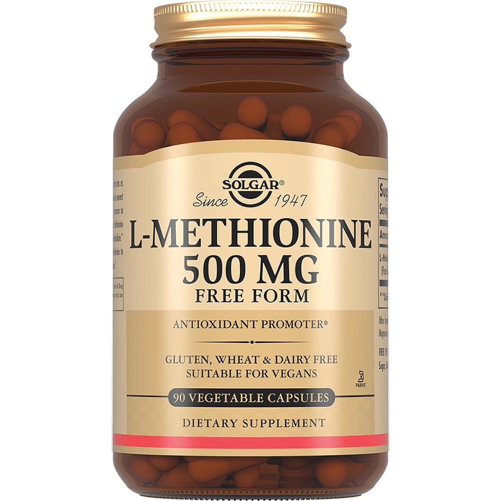 

Солгар L-Метионин, капсулы 500 мг, 90 шт.