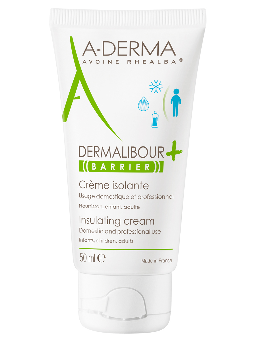 A-Derma Dermalibour+Barrier Защитный крем-барьер 50 мл