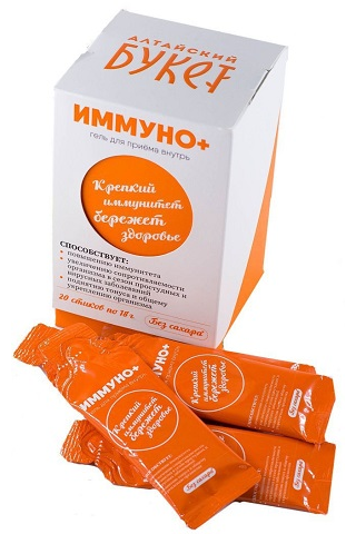 

Иммуно+, гель, стики 18 г, 20 шт.