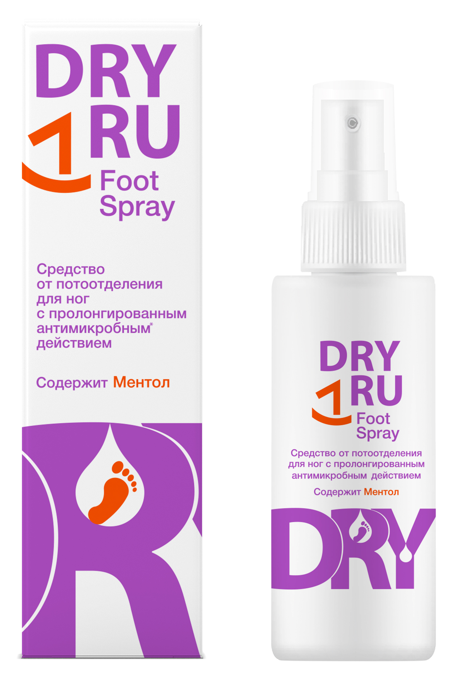 

ДрайРу Foot Spray, 100 мл