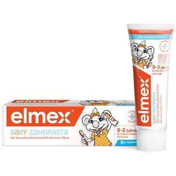 Еlmex детская зубная паста для детей от 0 до 2 лет 50 мл