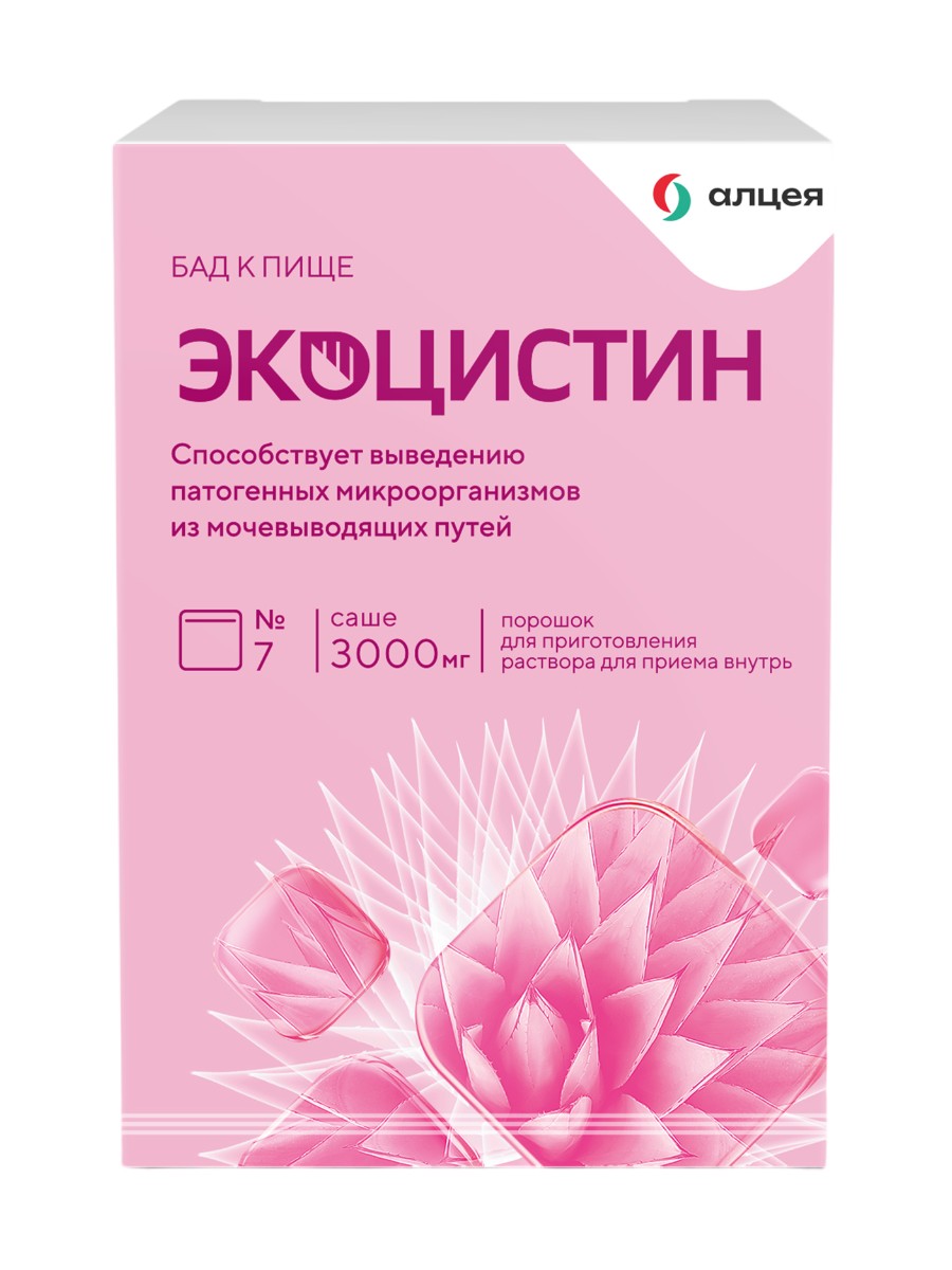 

Экоцистин, порошок, пакетики-саше, 7 шт.
