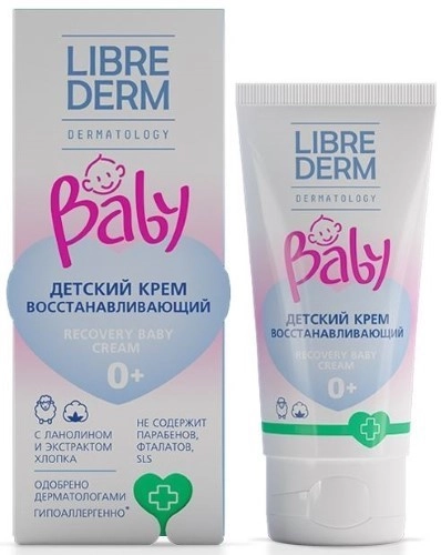 

Librederm Baby, крем восстанавливающий с ланолином и экстрактом хлопка 50 мл