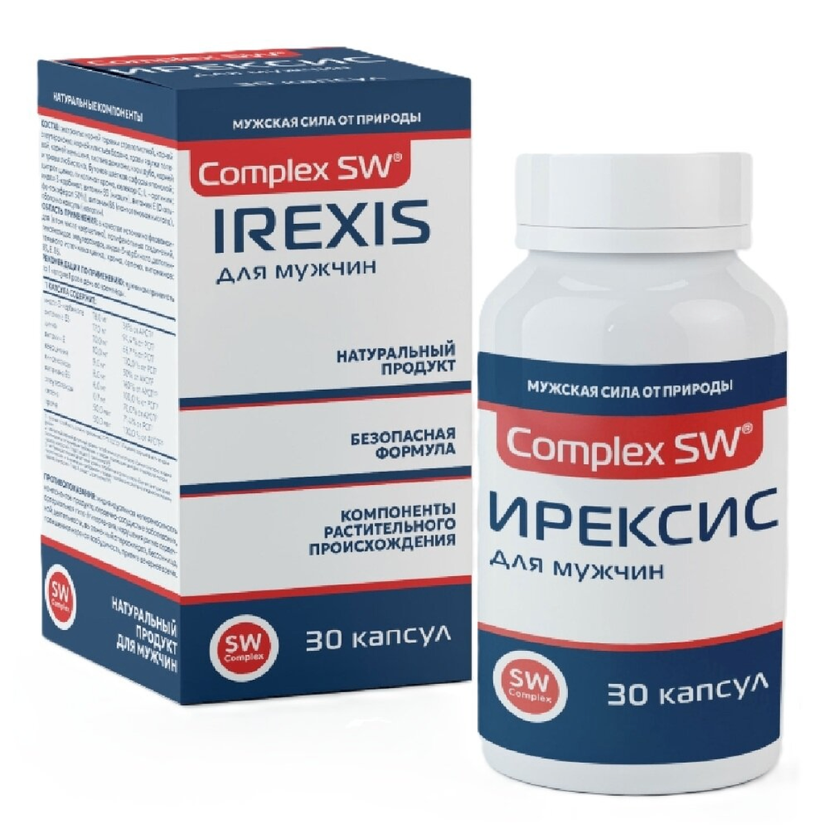 Ирексис Complex SW, капсулы, 30 шт.