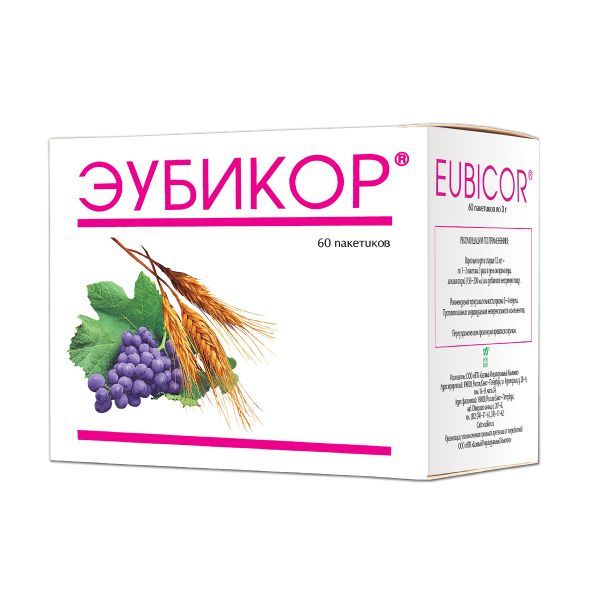 

Эубикор, порошок пакетики 3 г, 60 шт.
