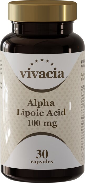 Vivacia (Вивация) Альфа-липоевая кислота 100 мг капс 30 шт