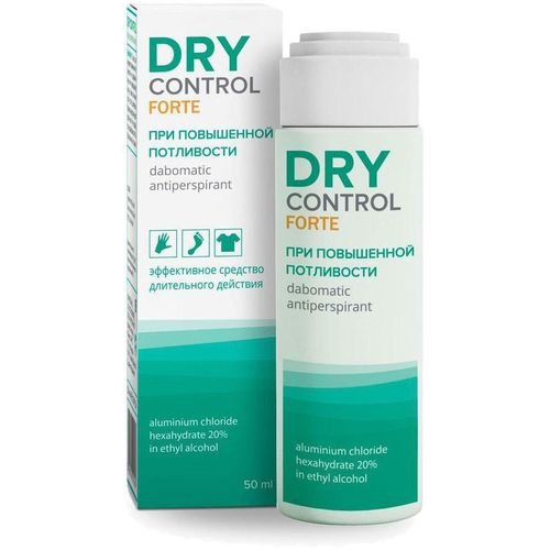 Dry Control Forte h2o антиперспирант без спирта роликовый дезодорант 20% 50 мл №1
