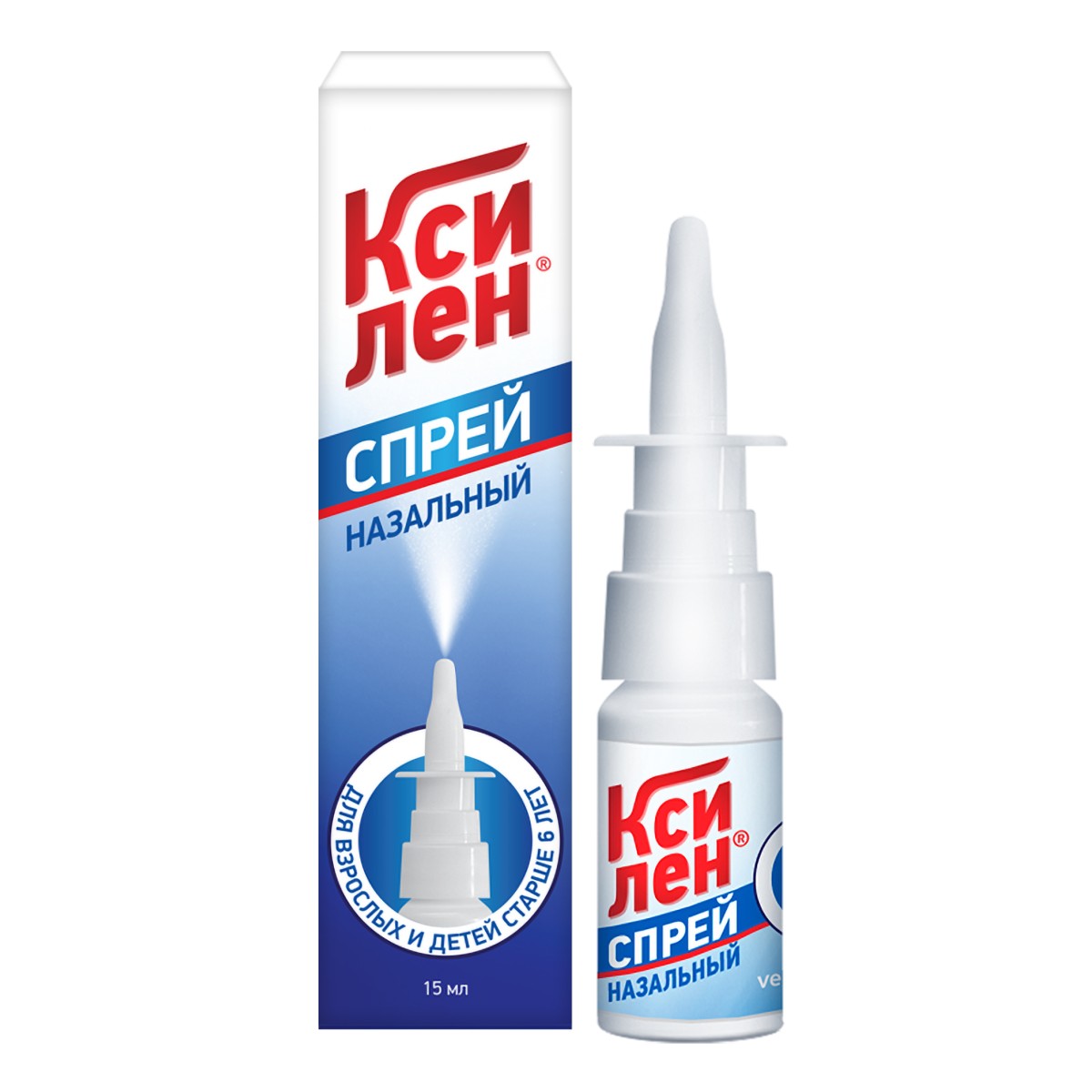 Ксилен спрей назальный 0,1% 15мл