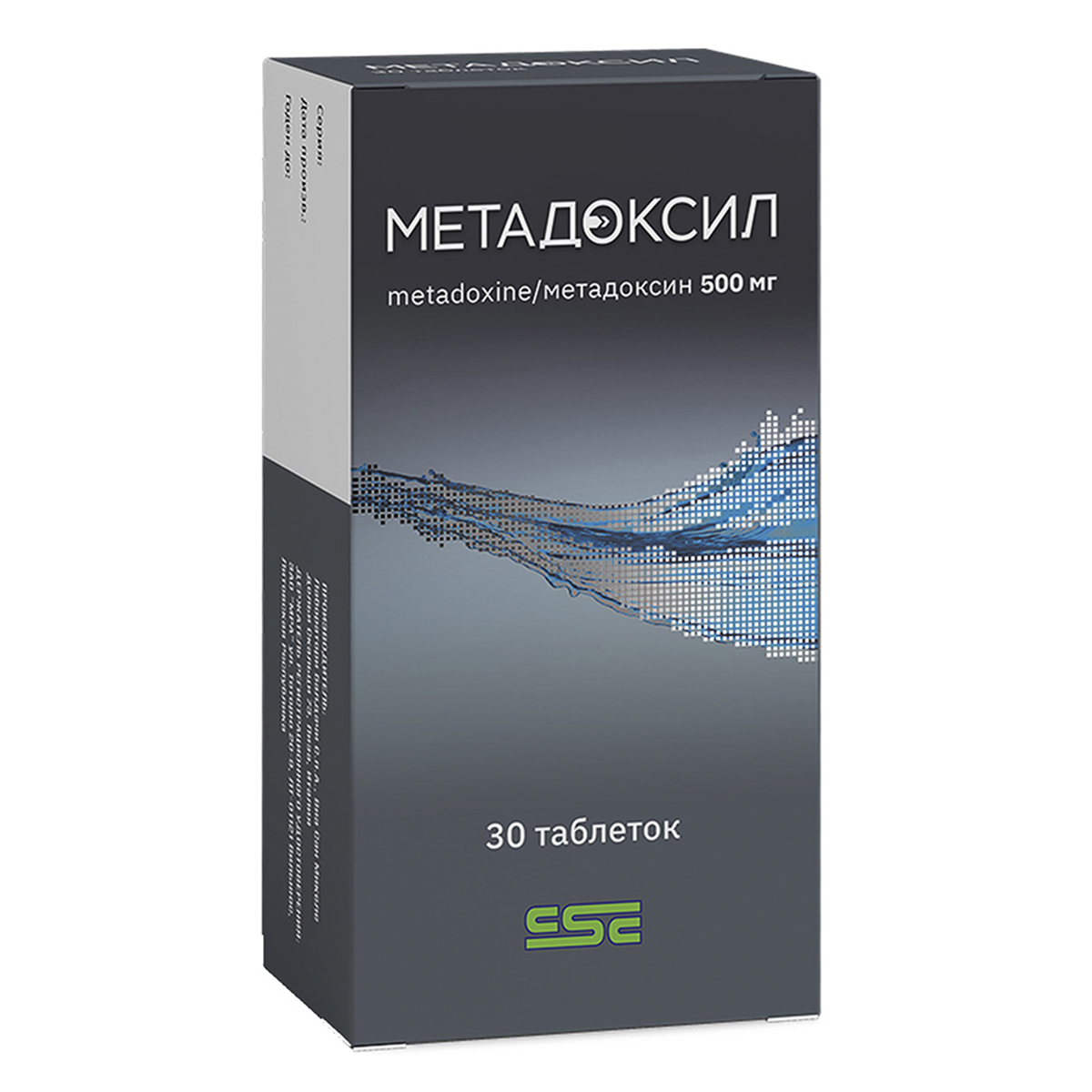 

Метадоксил, таблетки 500 мг, 30 шт.