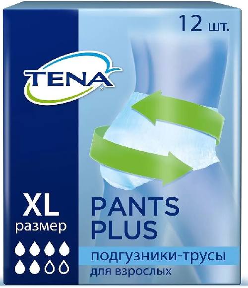Tena Pants Plus цена от 1 175 руб., купить в Москве в интернет-аптеке ...