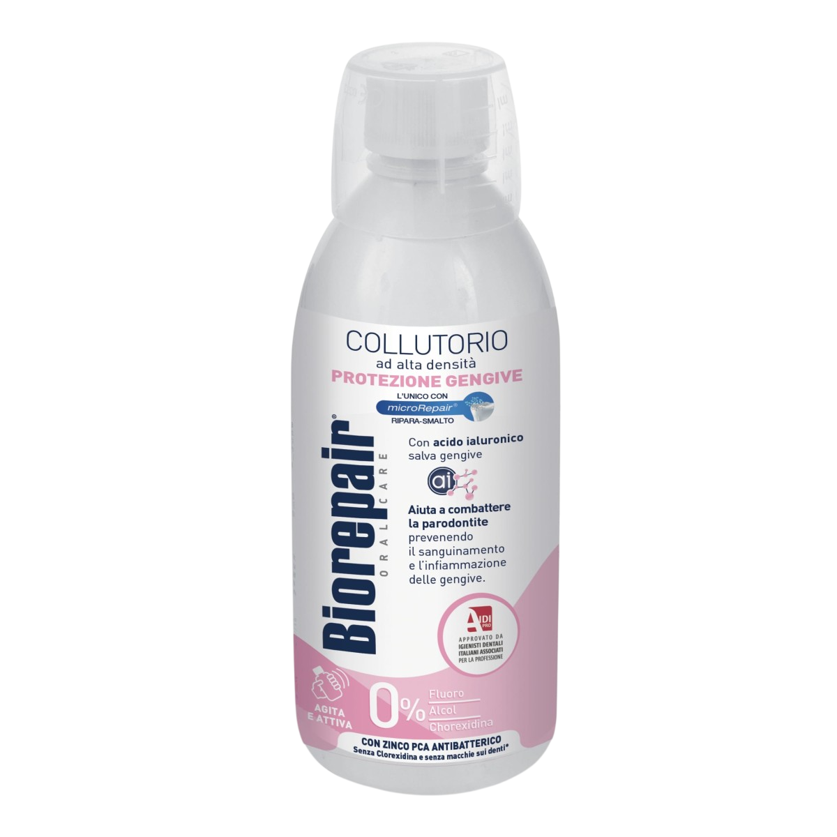 Biorepair Mouthwash Gum Protection/Биорепейр ополаскиватель для полости рта «Уход за деснами», 500 мл