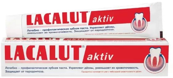 

Лакалют Актив, зубная паста, 50 мл