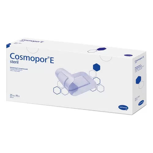 Повязка Cosmopor Е/Космопор Е 25 х 10 см, 25 шт. повязка cosmopor e на рану самоклеящаяся стерильная 10 х 25см 1 шт