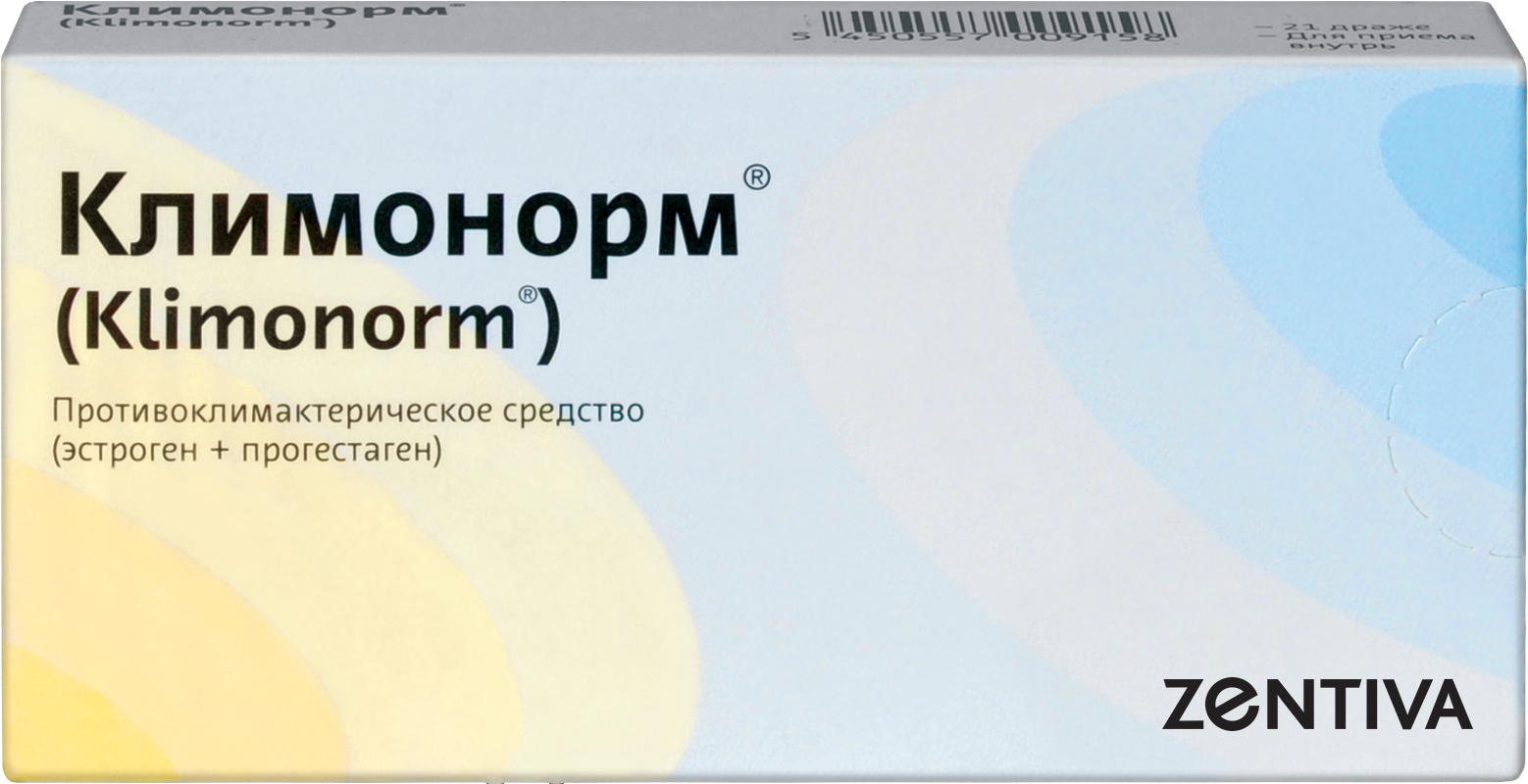 Климонорм, драже, 21 шт. купить по цене в Казани, инструкция, отзывы в  интернет-аптеке Polza.ru