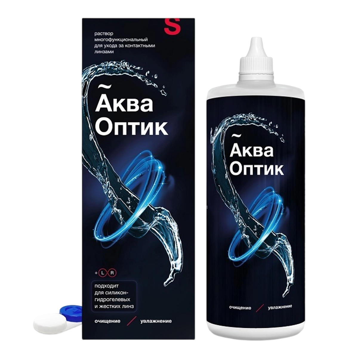 

АкваОптик, раствор для линз, 450 мл