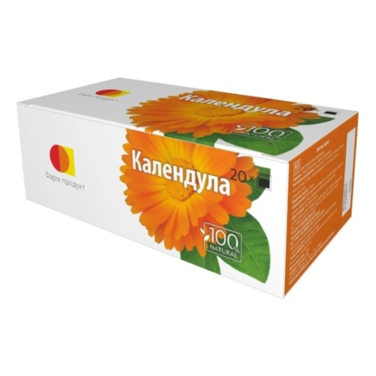 Календула фиточай, фильтр-пакеты 1.5 г, 20 шт.