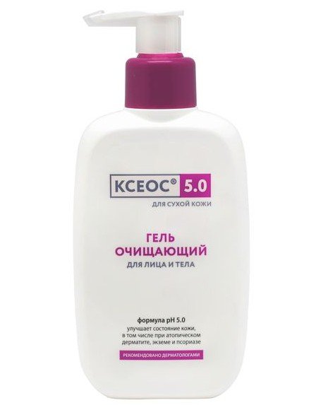 Ксеос 5.0 гель д/лица/тела очищающий косметический гель 250 мл №1