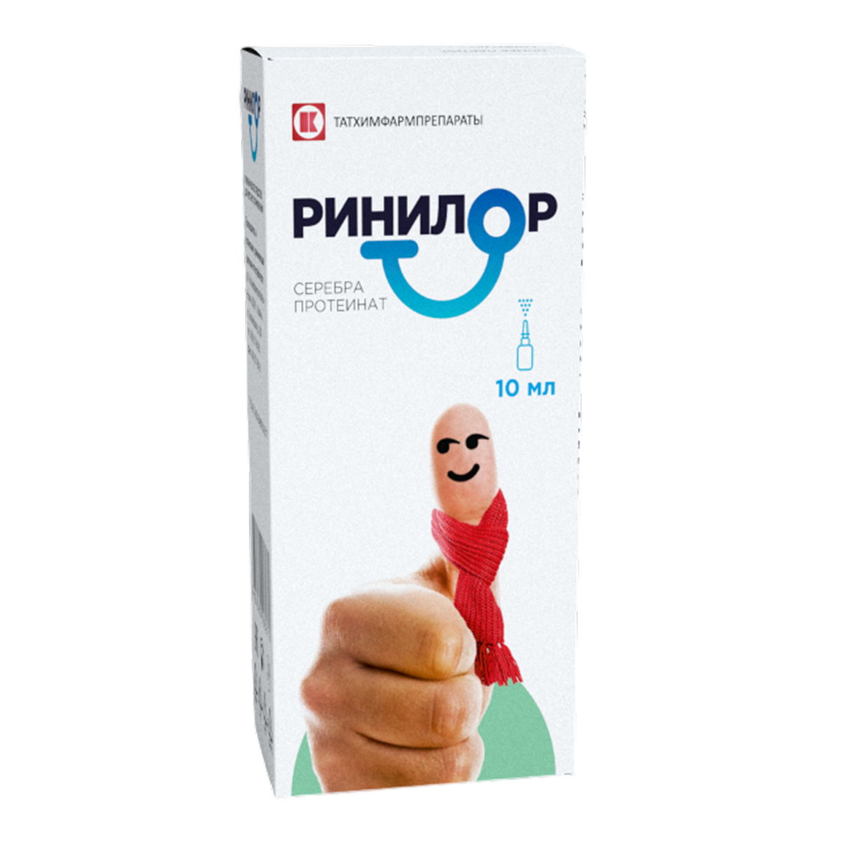 

Ринилор, таблетки 200 мг (+ флакон-спрей)