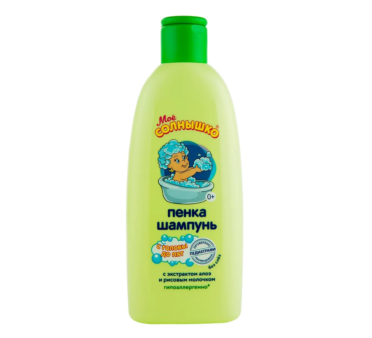 

Мое солнышко с головы до пят, пенка-шампунь, 200 мл