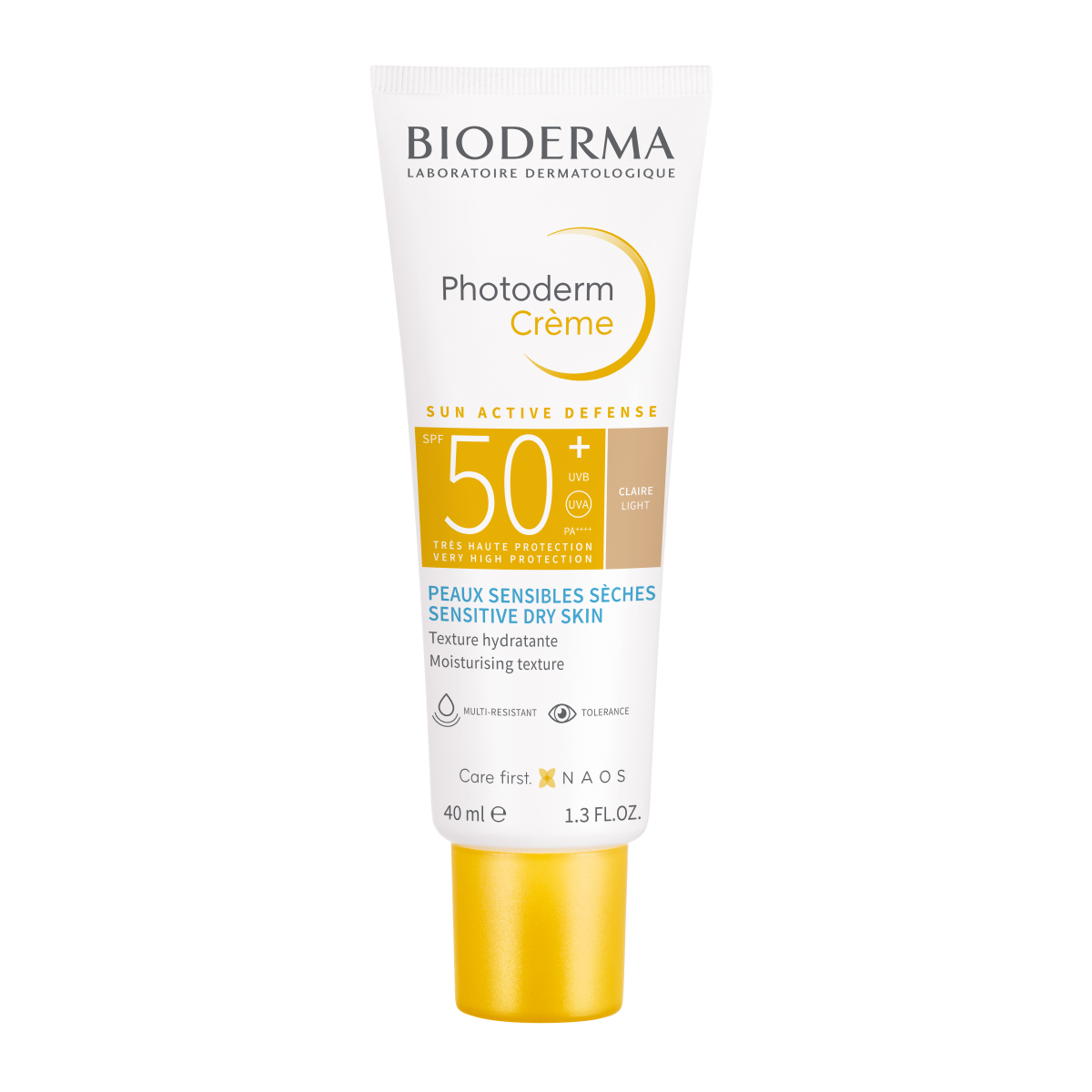 Биодерма Фотодерм Солнцезащитный тональный крем SPF50+ светлый оттенок, 40 мл
