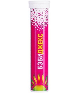 

Бэбиджекс, таблетки шипучие, 18 шт.