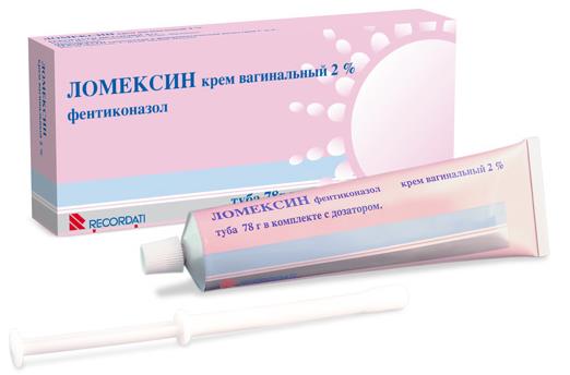 Ломексин, крем вагинальный 2%, 78 г