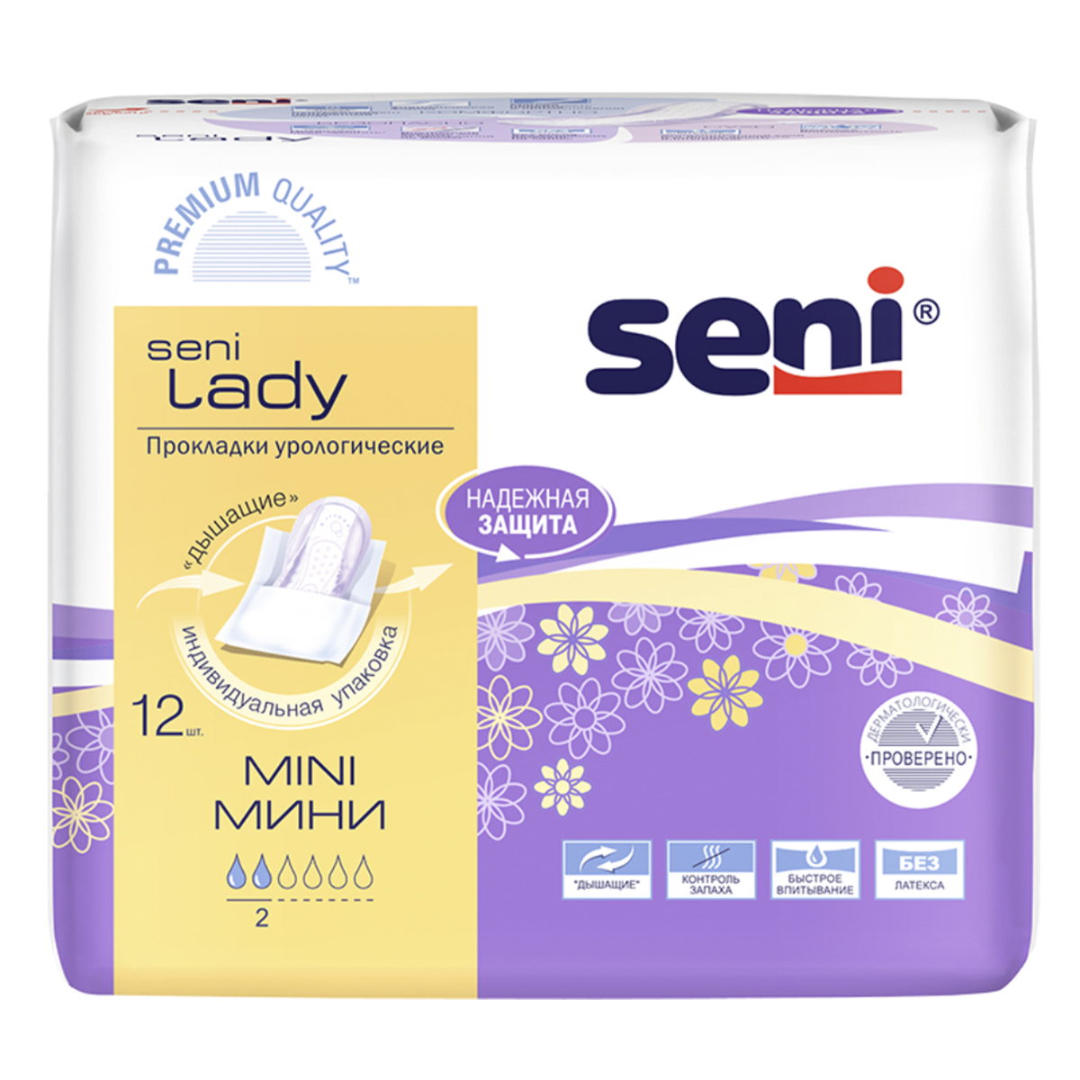 

Seni Lady Mini, урологические прокладки, 12 шт.