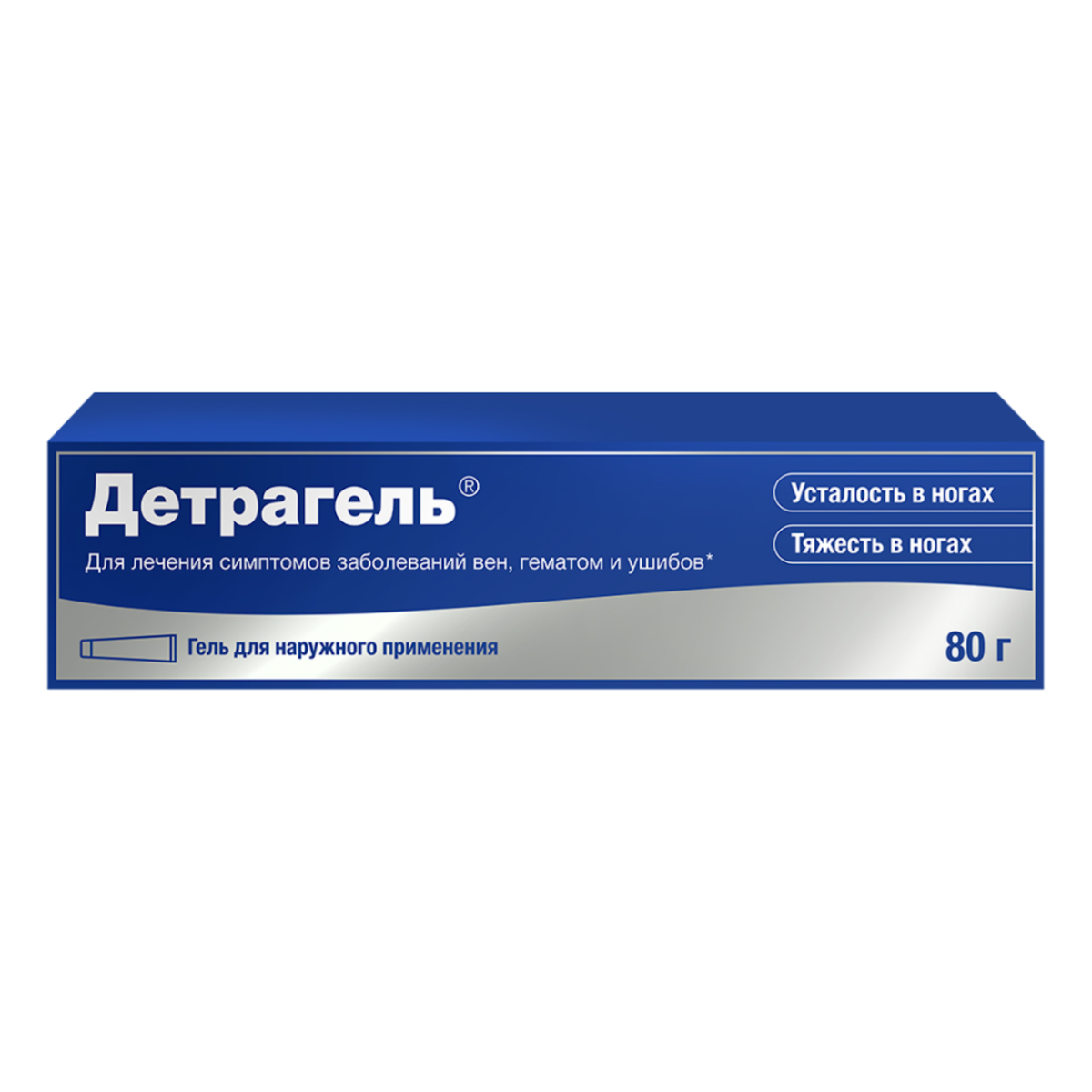 Детрагель, гель, 80 г