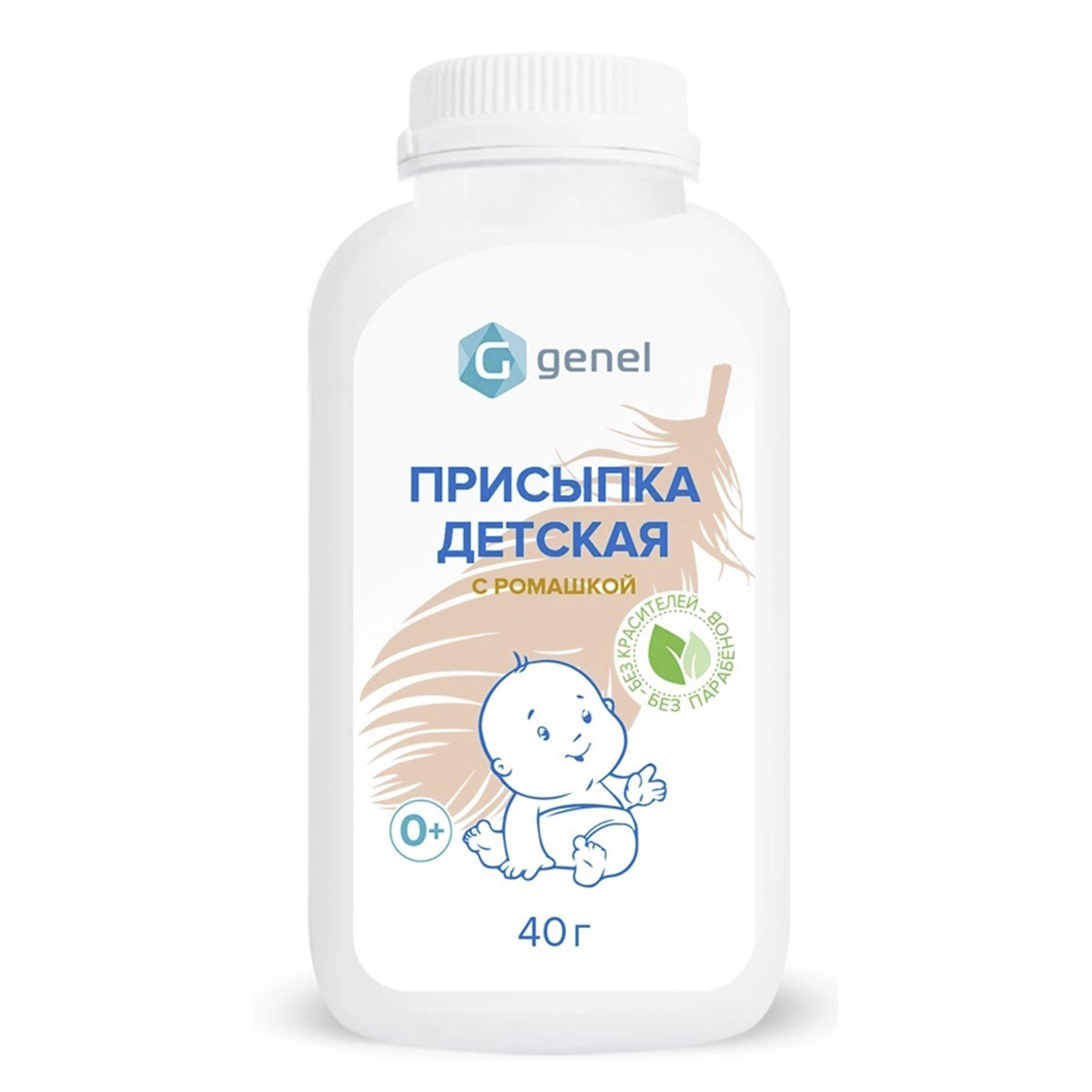 

Genel Присыпка детская с ромашкой, 40 г