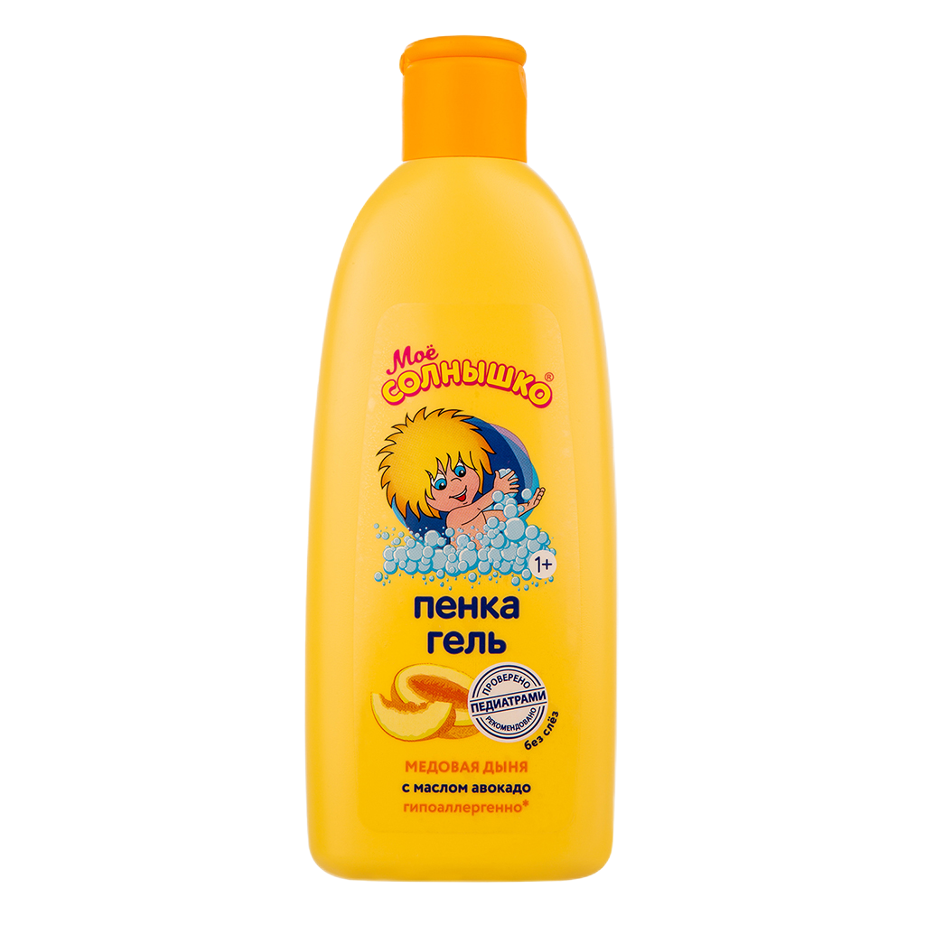 

Мое солнышко, пенка-гель медовая дыня, 200 мл